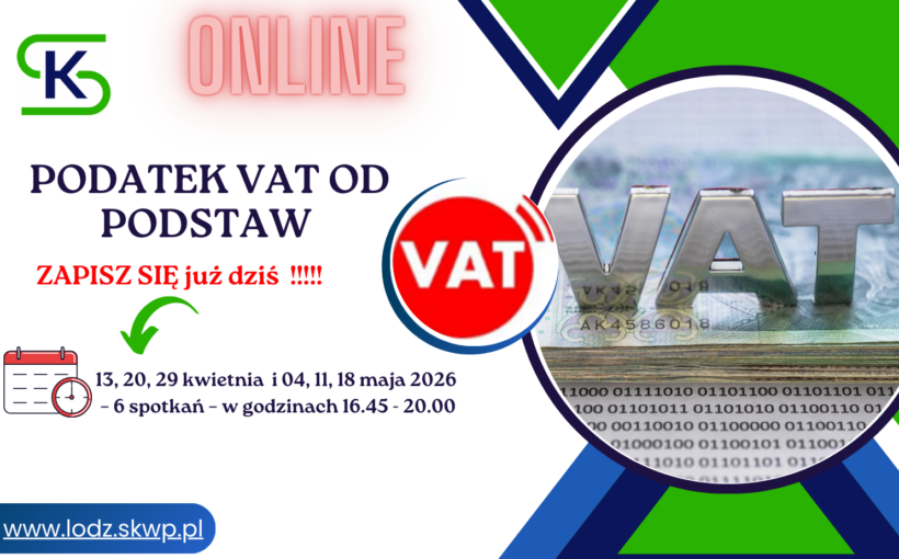 Podatek VAT od podstaw – online