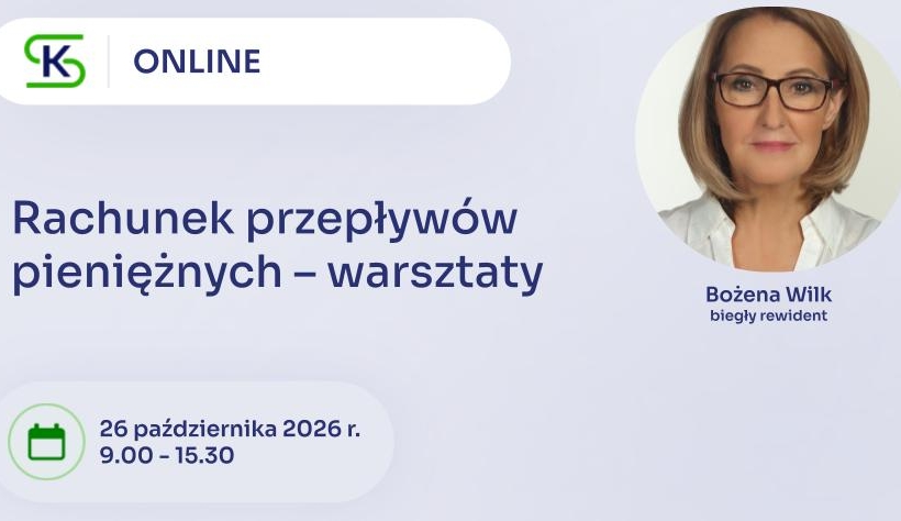 Rachunek przepływów pieniężnych – warsztaty