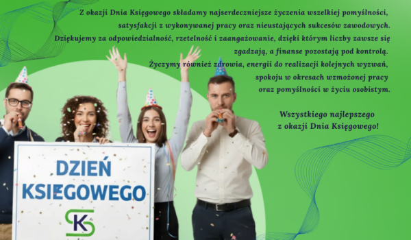 Najserdeczniejsze życzenia z okazji Dnia Księgowego!